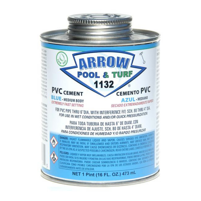 Arrow - 1132-P - Pool & Turf Blue Glue (Pint)