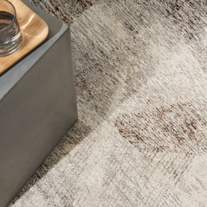 The Rug Corner Calvin Klein Calvin Klein Compass - Ivory/Multi Area Rug CMP03