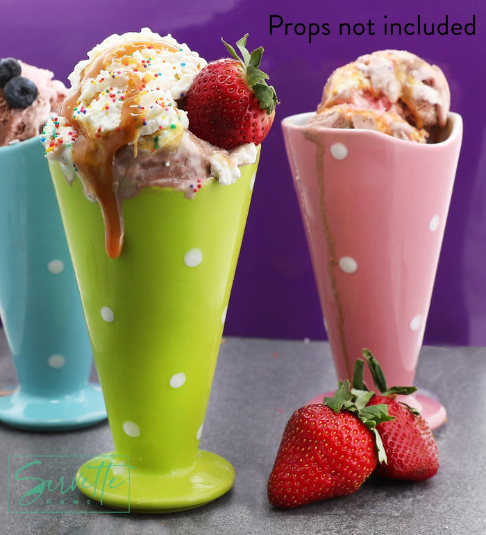 ice cream bowl set
