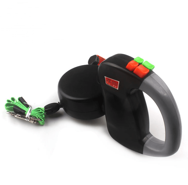 Gadget Gerbil Dual Retractable Dog Leash