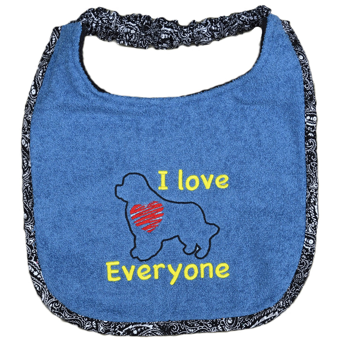 I Love Everyone, Drool Bib