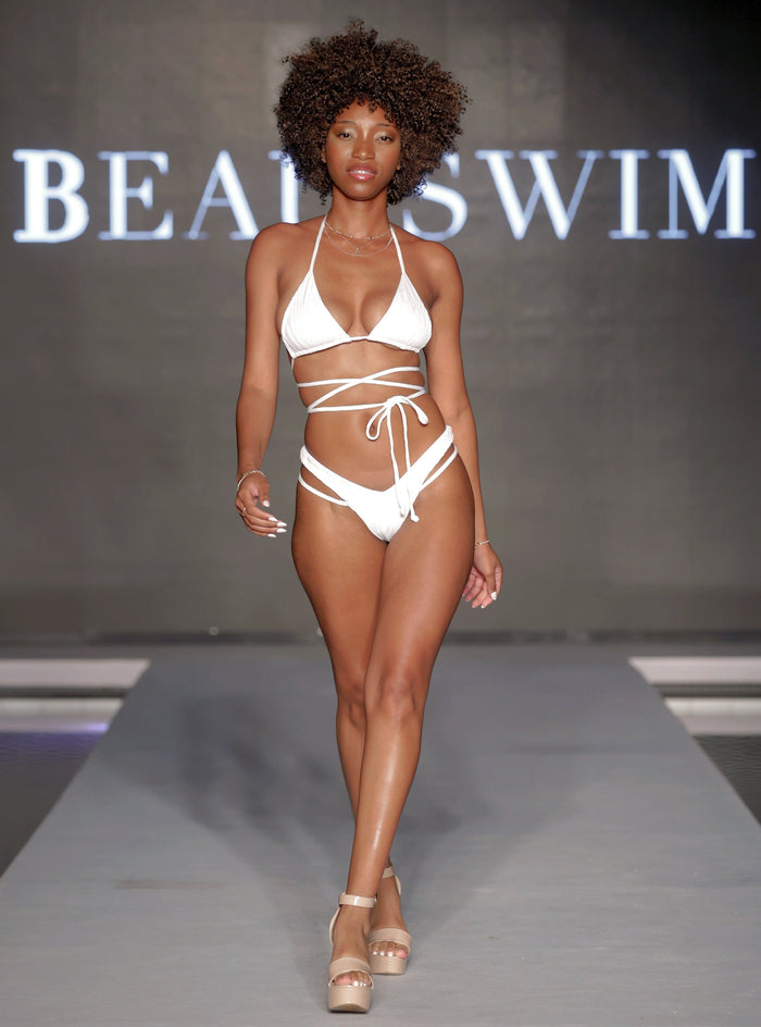 Ivana Bikini Bottoms - White - RFE Marketing Ventures