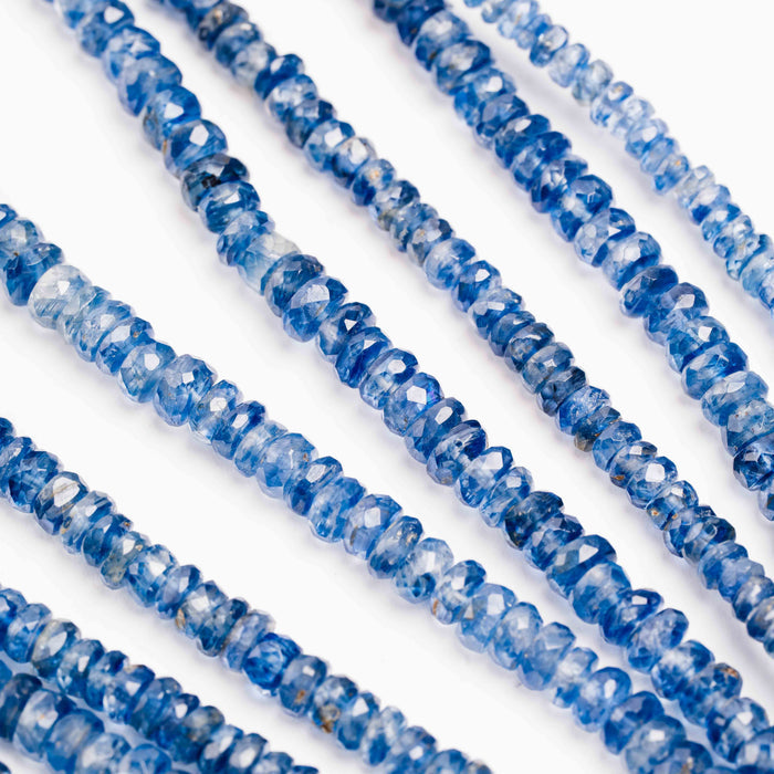 Kyanite, Blue - Faceted Beaded Necklace