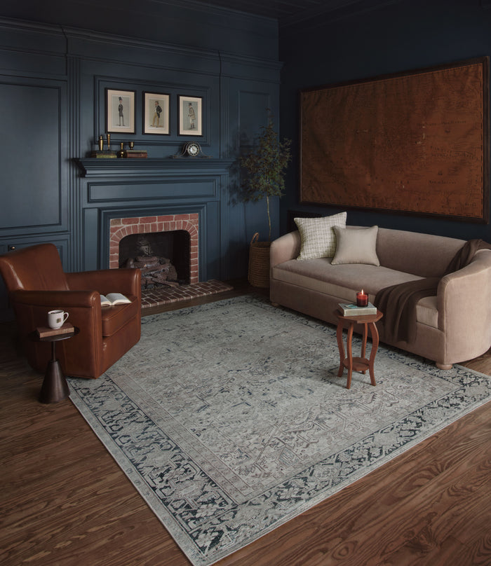 The Rug Corner Magnolia Home by Joanna Gaines x Loloi Lenna Natural / Denim