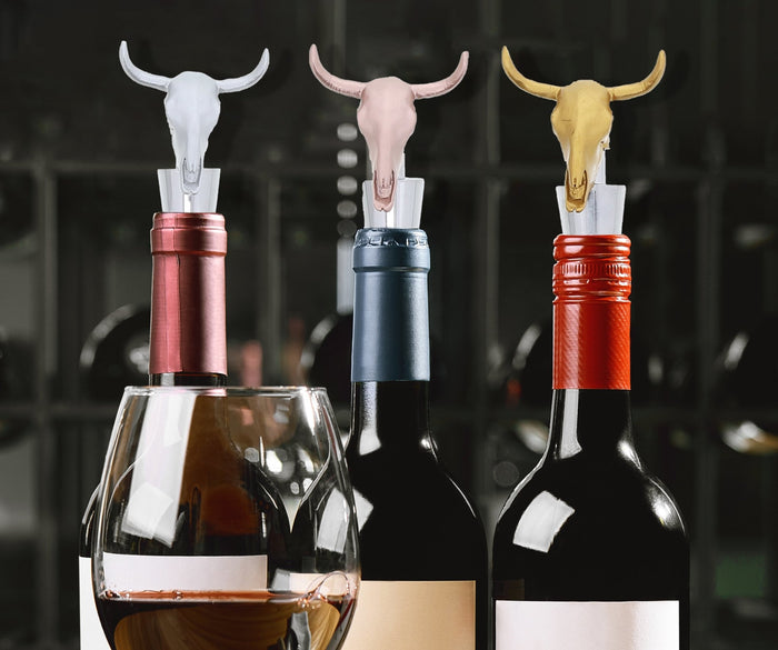 Longhorn Wine Stopper | Set of 3