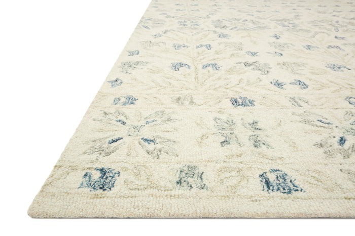 The Rug Corner Loloi Norabel Ivory / Grey