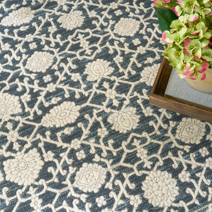 The Rug Corner Nourison Home Nourison Home - Grace Blue Area Rug GCE01