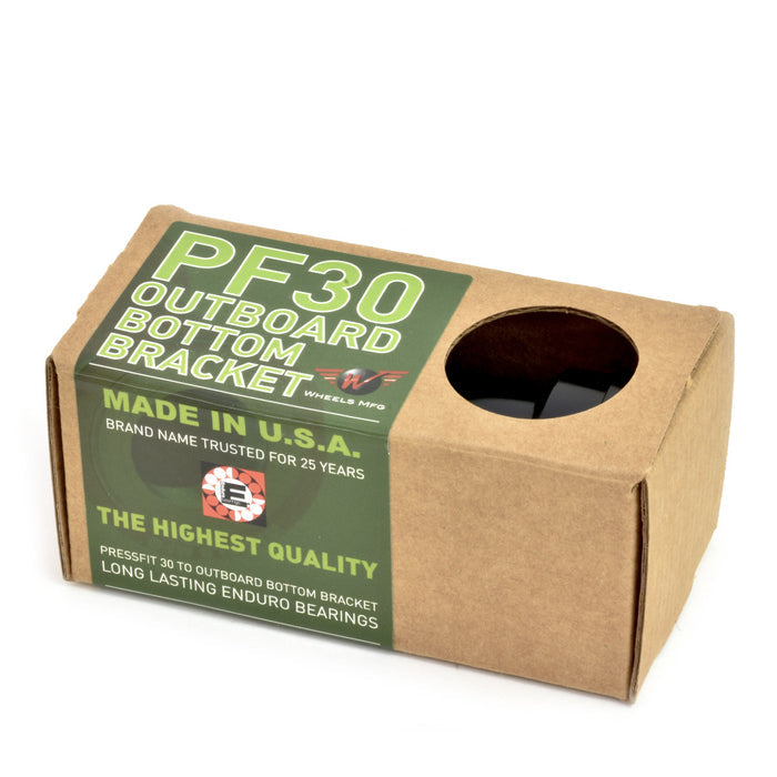 PF30 Outboard ABEC-3 Bottom Bracket for 24/22mm Cranks - Black