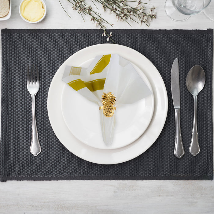 gold napkin rings
