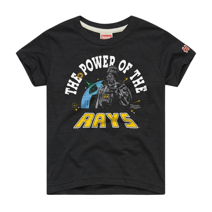 Rays Youth Homage Dark Gray Star Wars Dark Side T-Shirt