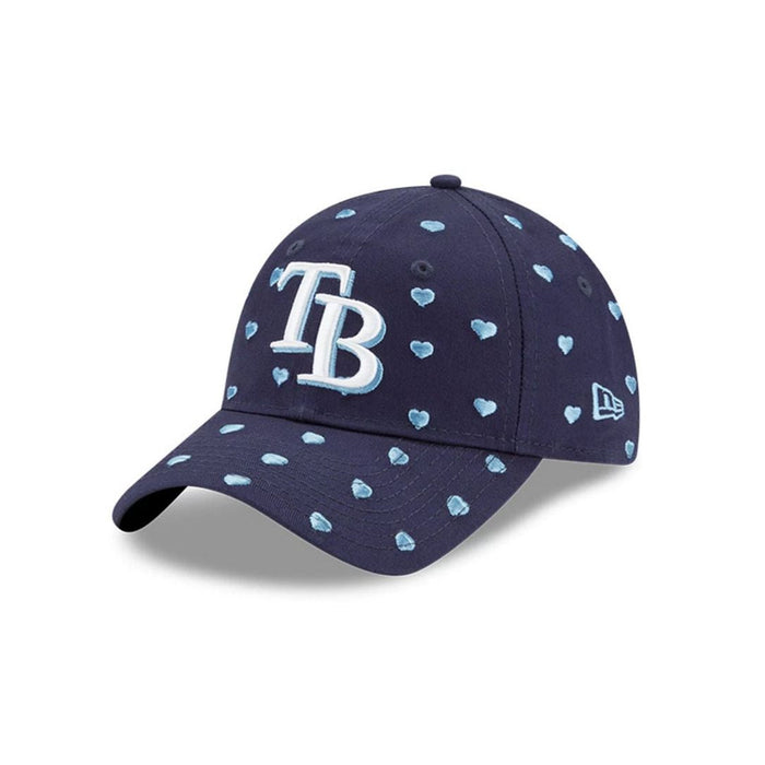 Rays Youth New Era Navy TB Hearts 9Twenty Adjustable Hat