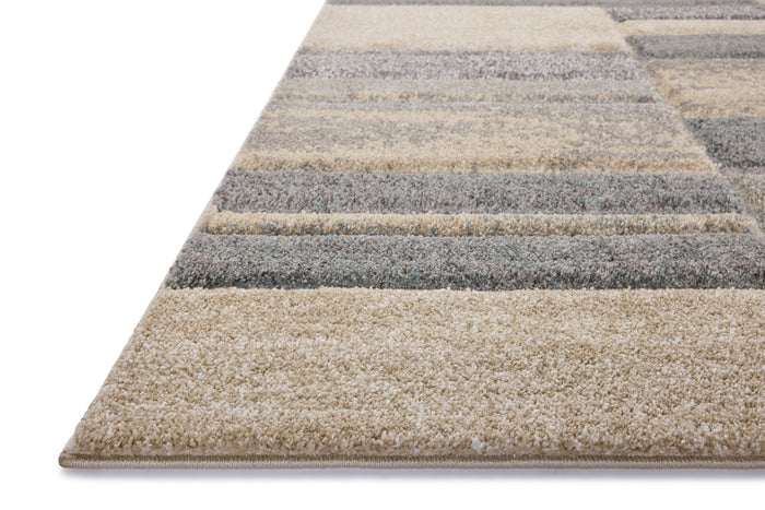 The Rug Corner Loloi Silas Slate / Sand