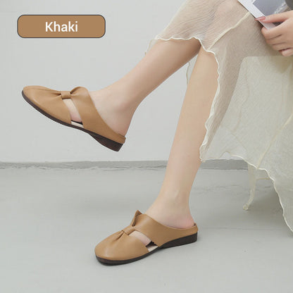 🔥 Flash Sale – Women’s Soft-Soled Knot Mules | Easy Slip-On Comfort