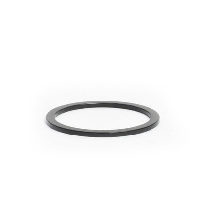 HD0011 1-1/8" x 1.5mm Black Aluminum Headset Spacers, Bag of 5 Detail 1