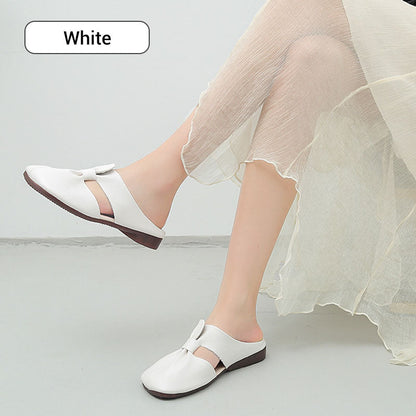 🔥 Flash Sale – Women’s Soft-Soled Knot Mules | Easy Slip-On Comfort