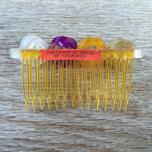 BRYCE Art Deco Hair Combs 1950s