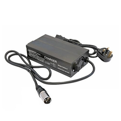 Image of 24V Mobility Scooter Charger on a plain background.
