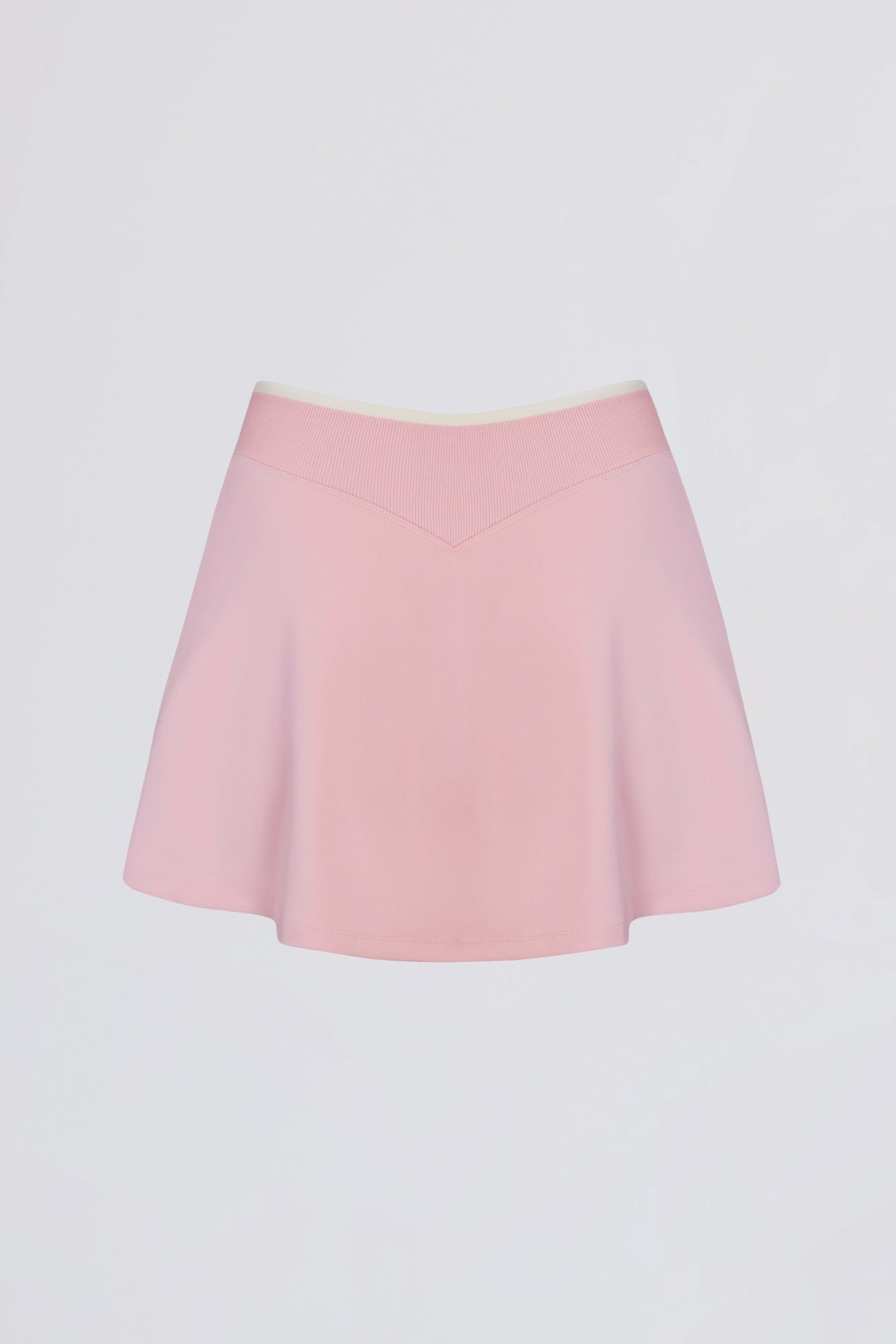 Soft Active Crossover Mini Skort in Powder Pink