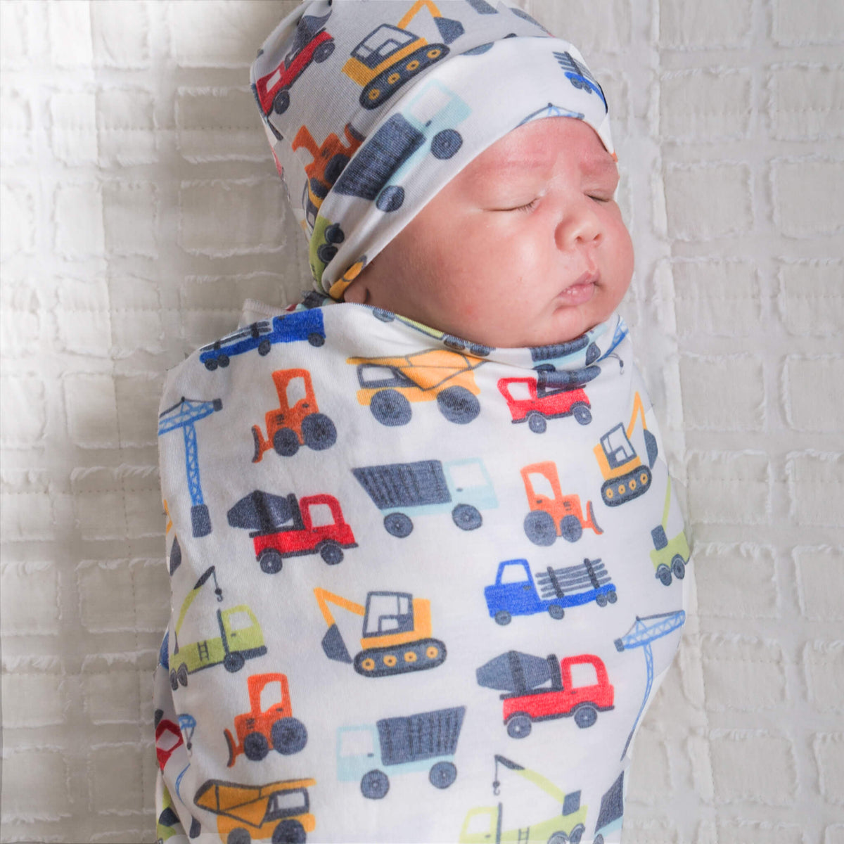 Knit Swaddle Blanket - Diesel