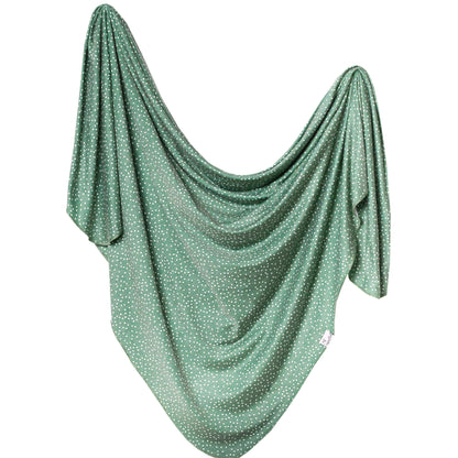 Knit Swaddle Blanket - Juniper