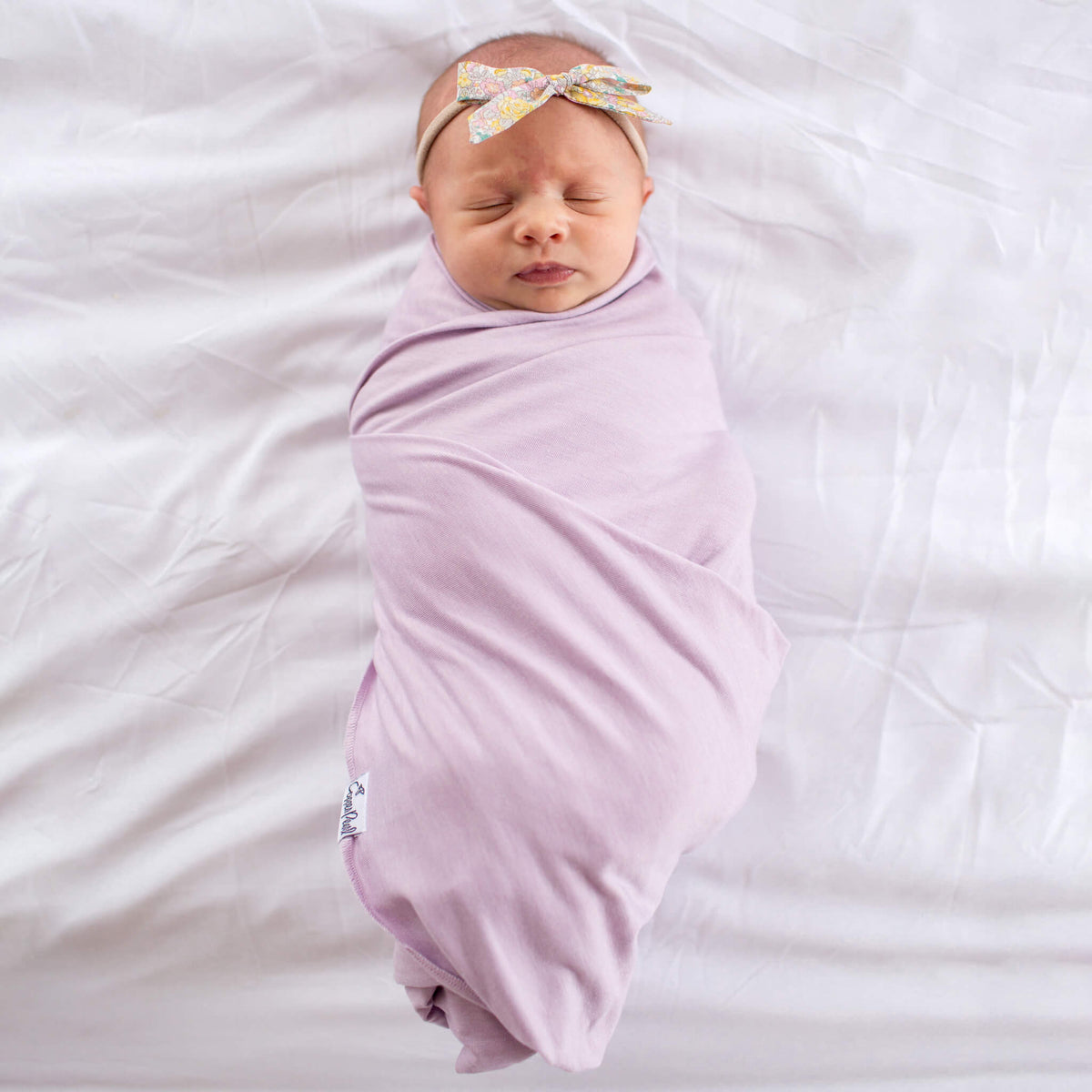 Knit Swaddle Blanket - Lily