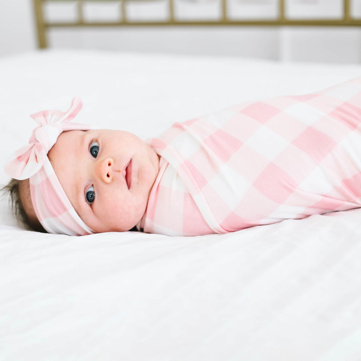 Knit Swaddle Blanket - London