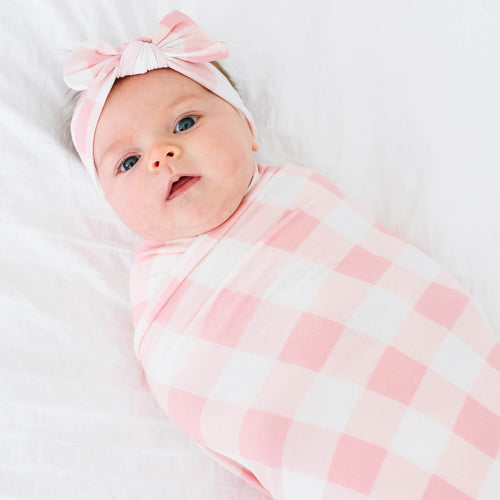 Knit Swaddle Blanket - London