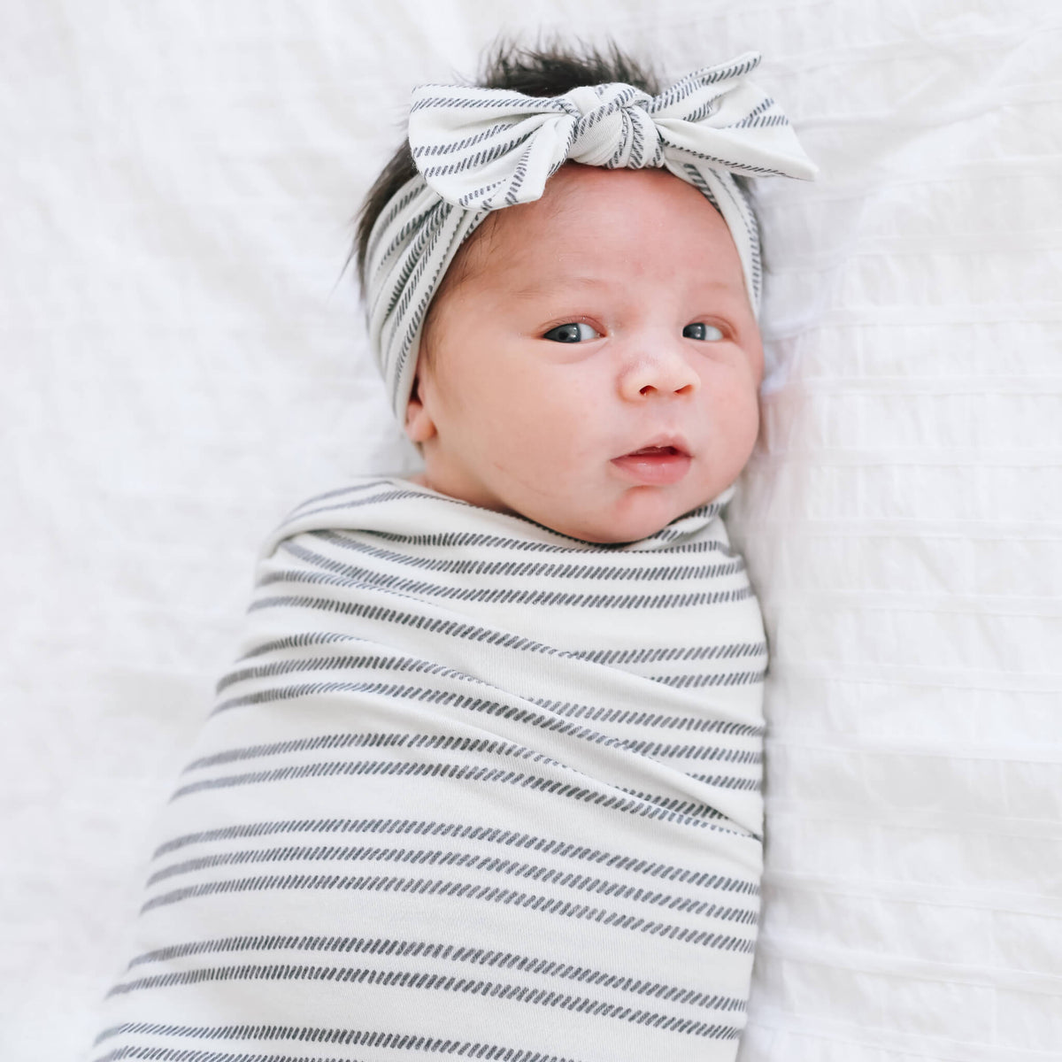 Knit Swaddle Blanket - Midtown