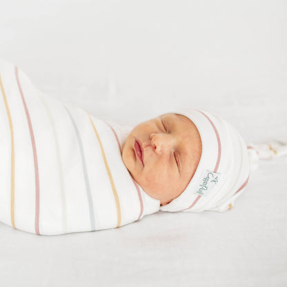 Knit Swaddle Blanket - Piper