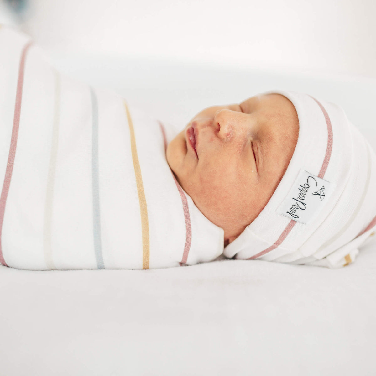 Knit Swaddle Blanket - Piper