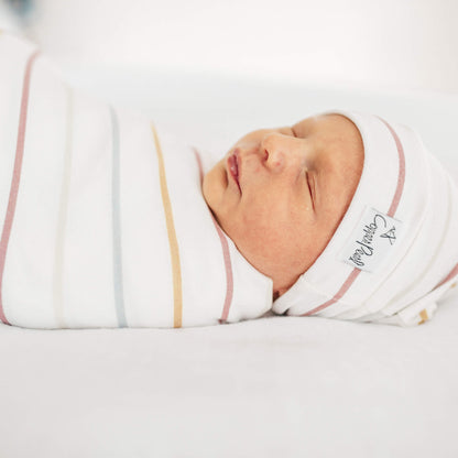 Knit Swaddle Blanket - Piper