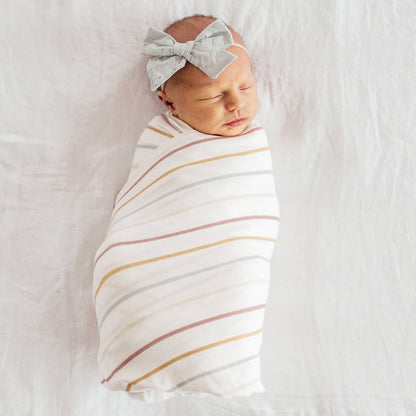 Knit Swaddle Blanket - Piper