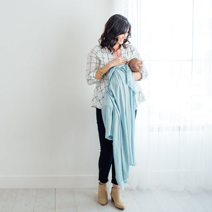 Knit Swaddle Blanket - Sonny