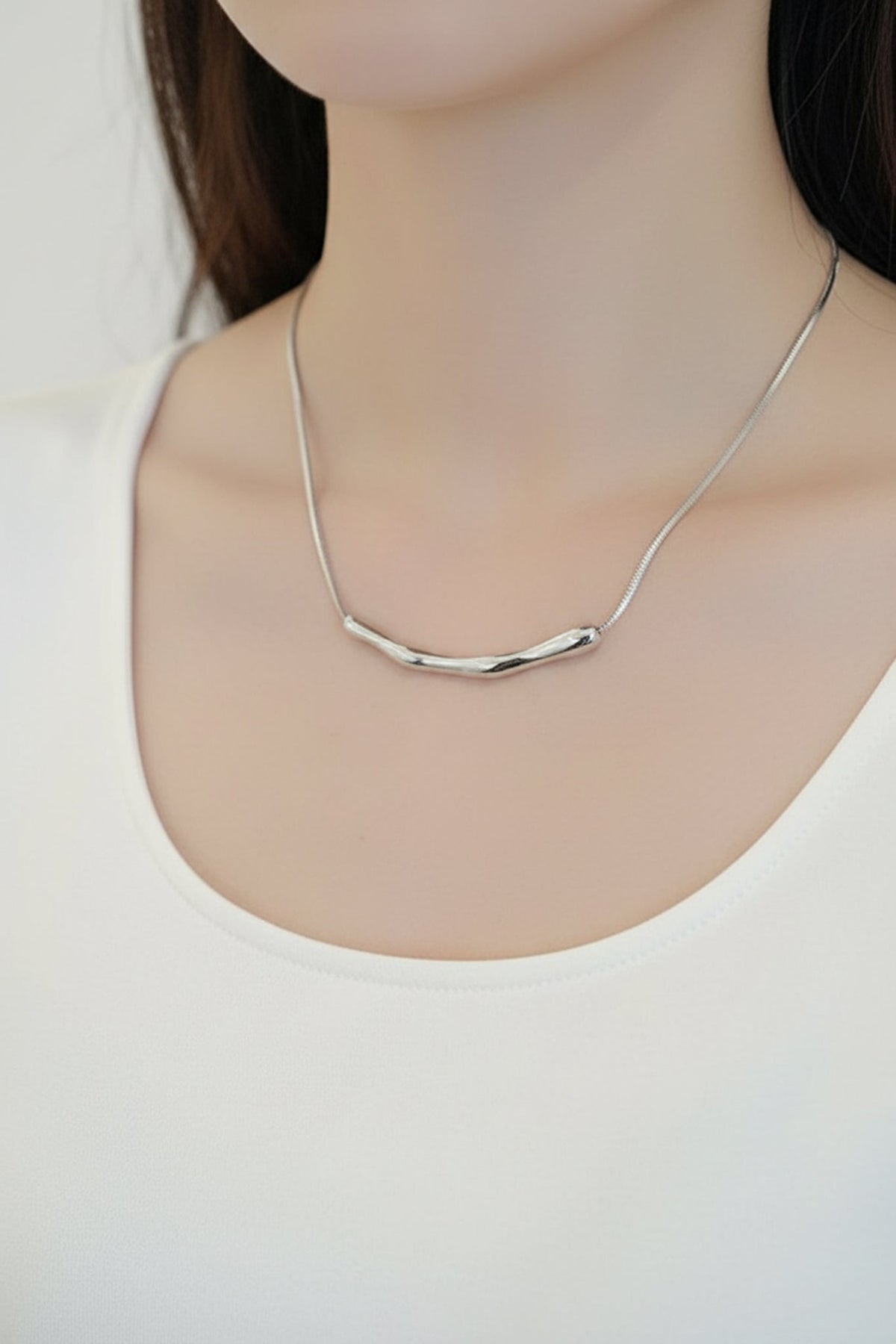 Mya Necklace - Silver
