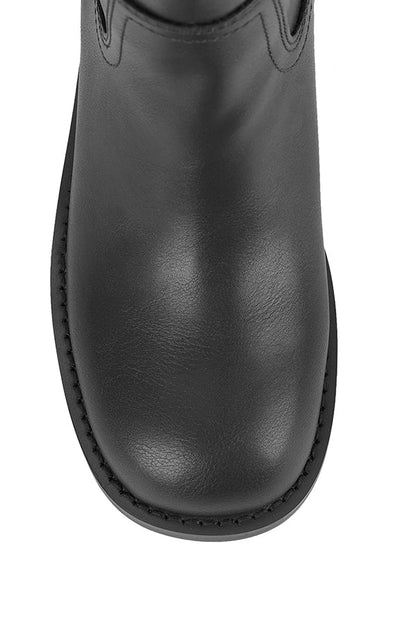 Rogue Knee High Boots - Black