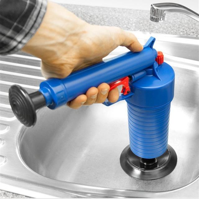 Gadget Gerbil Air Drain Blaster Gun