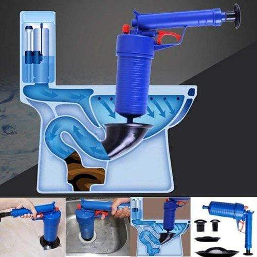 Gadget Gerbil Air Drain Blaster Gun