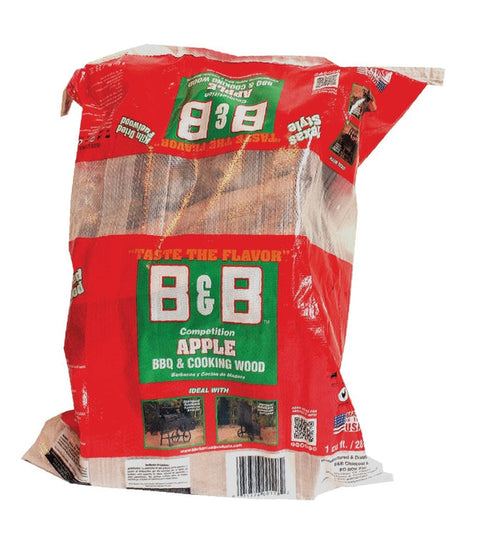 B&B Apple Cooking Wood Logs, 1 cu ft Bag