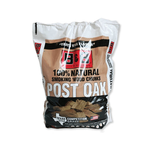 B&B Post Oak Smoking Wood Chunks