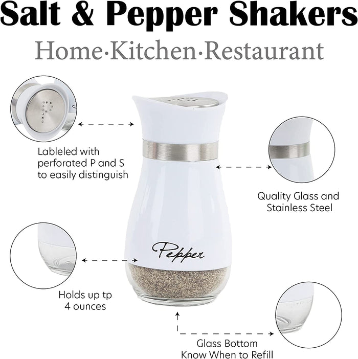 Best White Salt & Pepper Shakers