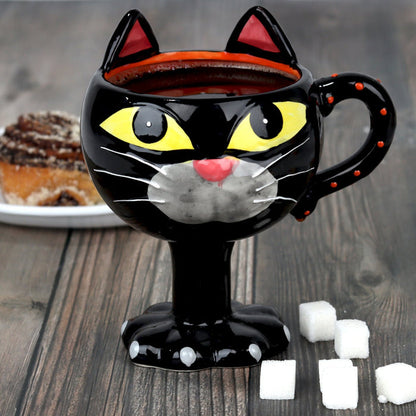 mug collector, cat lover