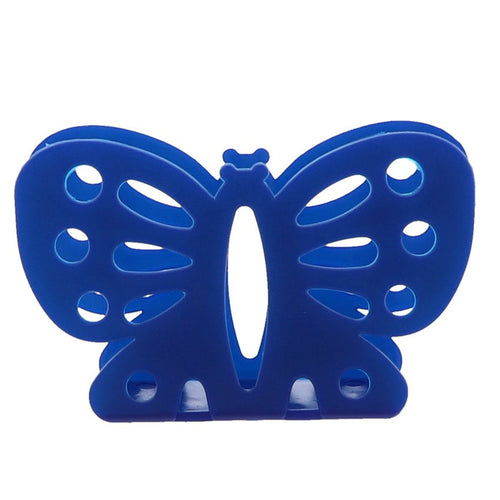blue napkin holder