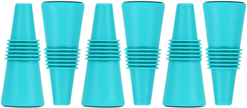 Blue Silicone Wine Stoppers