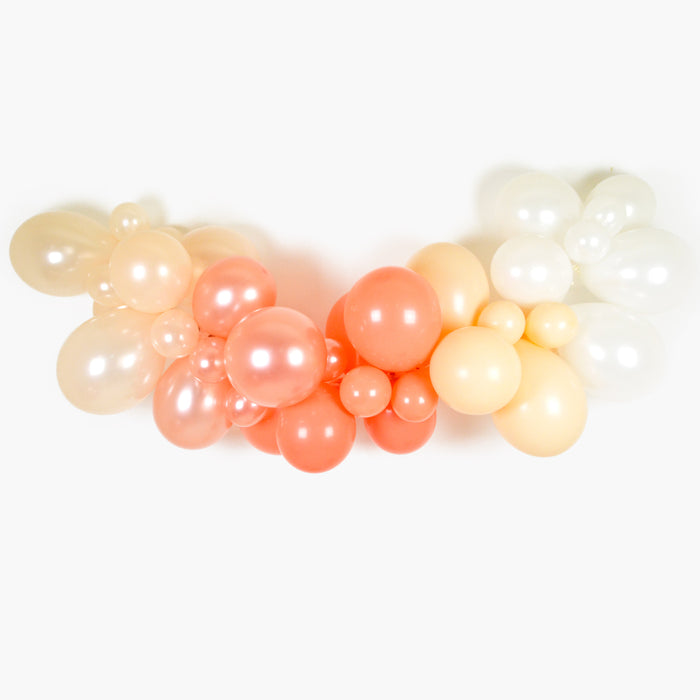 Blush Coral Ombre Balloon Garland Kit