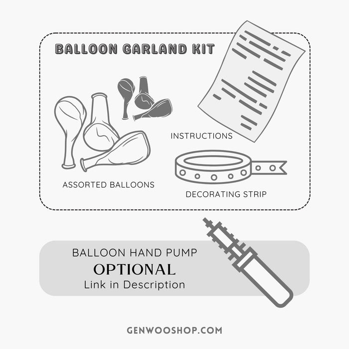Botanical Sage Balloon Kit