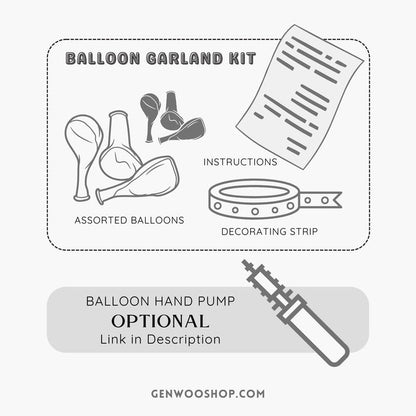 Botanical Sage Balloon Kit