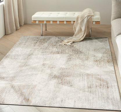 The Rug Corner Calvin Klein Calvin Klein Compass - Ivory/Multi Area Rug CMP03