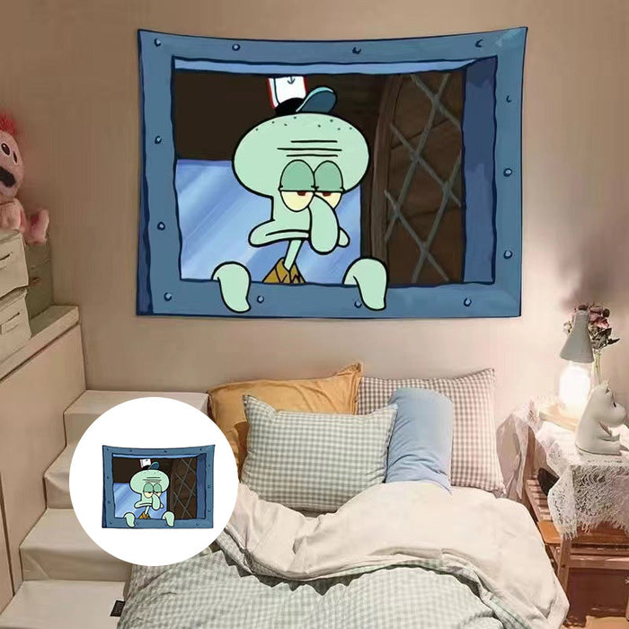 Cartoon Wall Tapestry