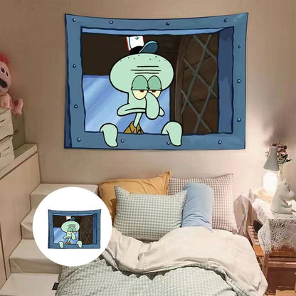 Cartoon Wall Tapestry