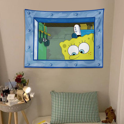 Cartoon Wall Tapestry